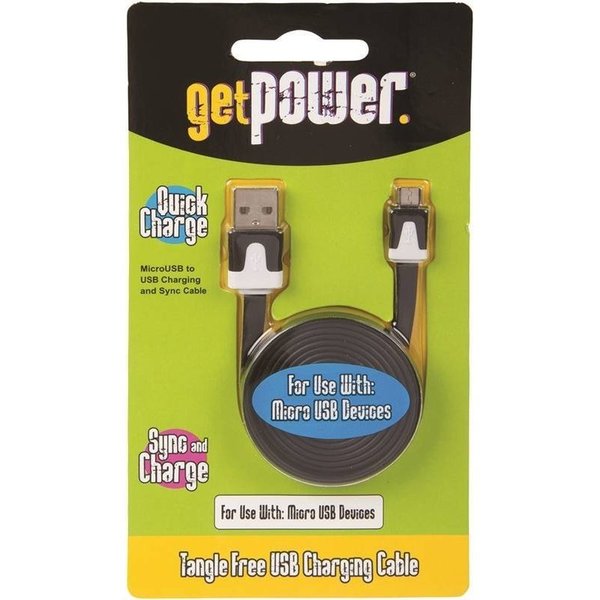 Getpower Cable Micro Usb Charger 3Ft GP-USB-M